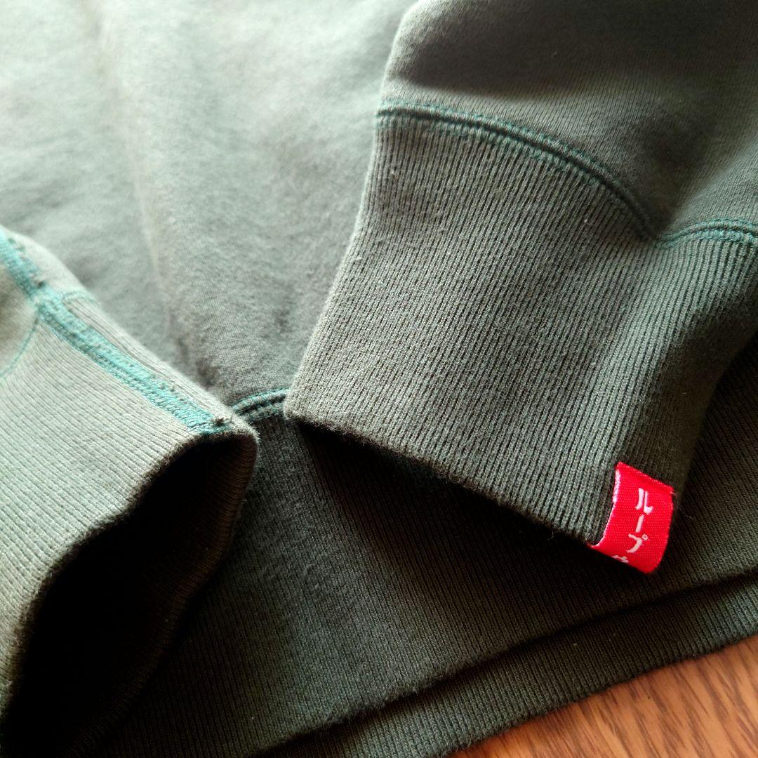 美品 日本製 LOOPWHEELER × BEAMS 吊り編み機スウェット L