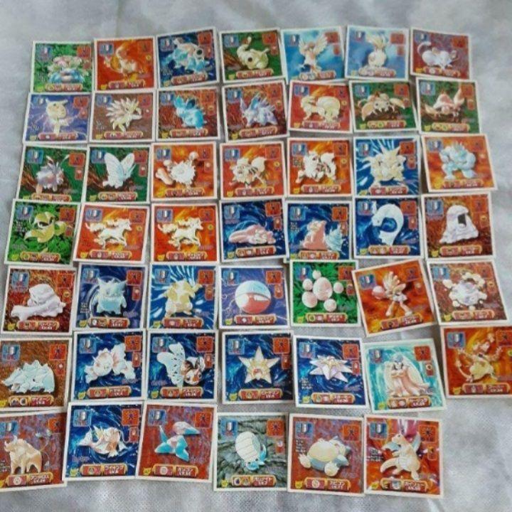 ポケモンカード、シール アマダ