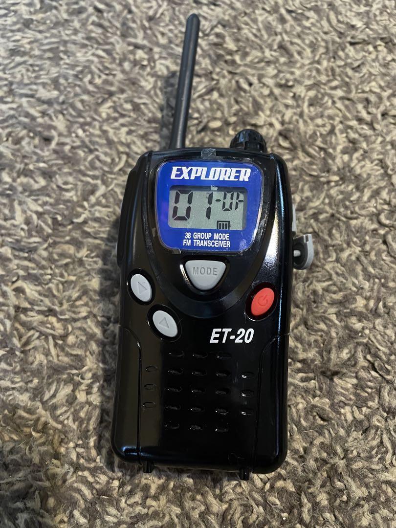 【4台まとめ売り】EXPLORER エクスプローラ特定小電力トランシーバー