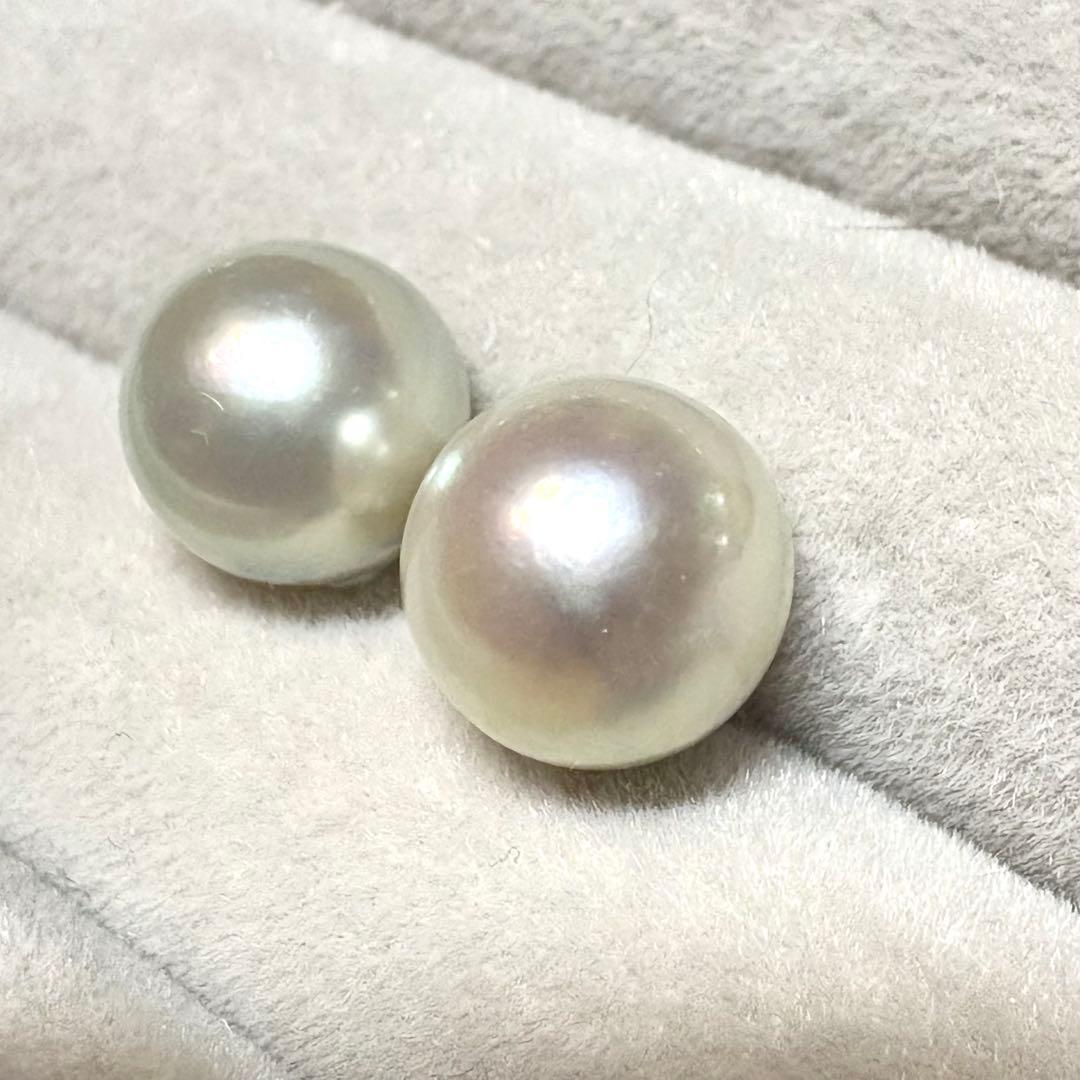 大粒 あこや真珠 三重県伊勢志摩産 K18 訳ありサービス品 新品未使用