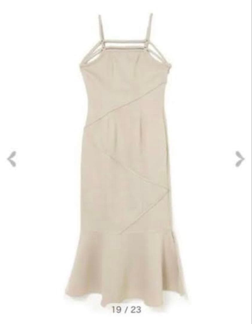 melt the lady キャスコードドレス