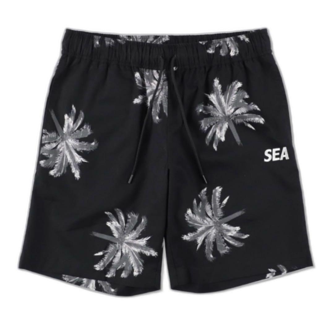 今ならほぼ即納！ SEA AND WIND ウィンダンシー M パームツリー ショートパンツ パンツ