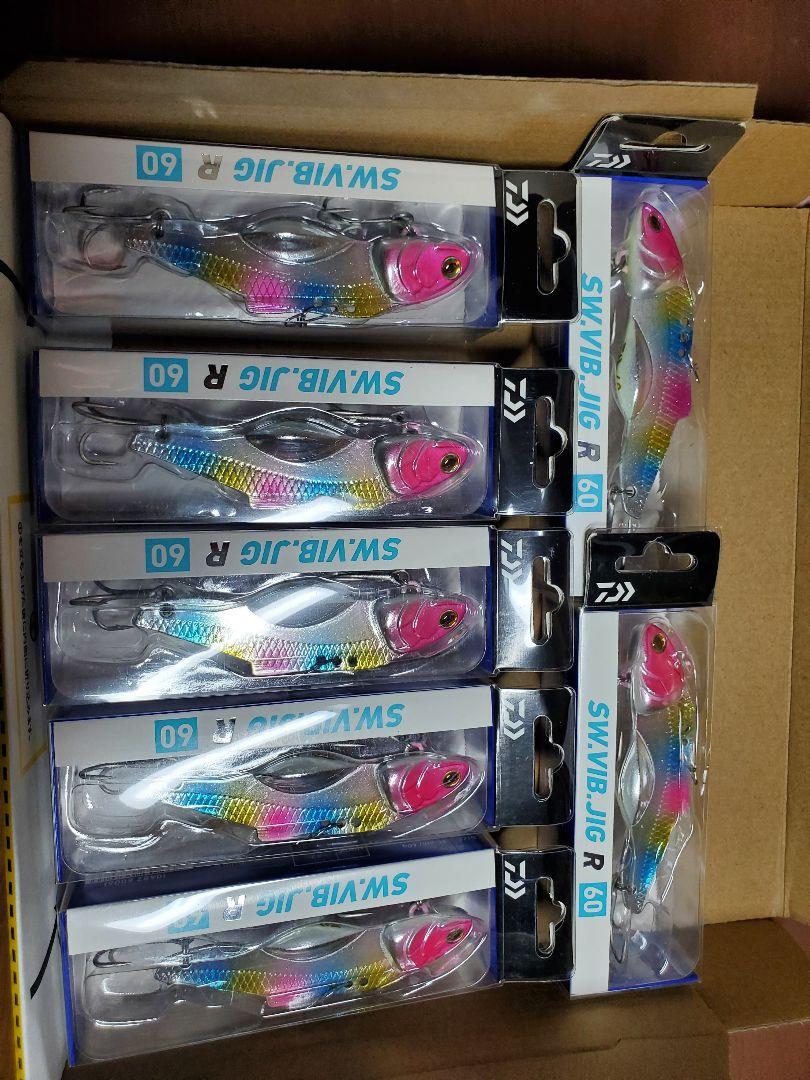 ダイワSWバイブジグR60g 新品7個セット ダイワSWバイブジグR60g 新品7個セット