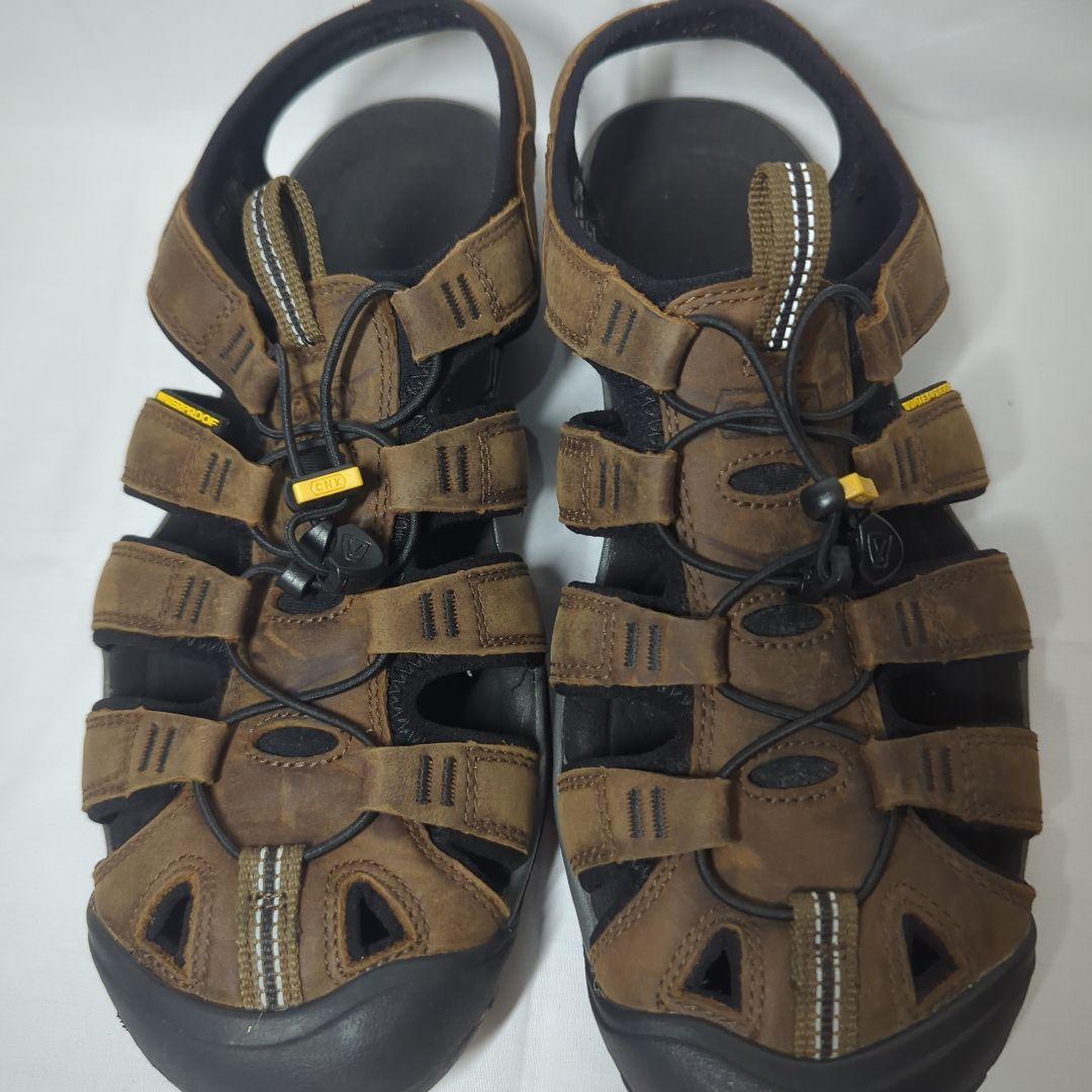 モ*5様 【KEEN キーン　27.5cm 水に強いブラウンサンダル】