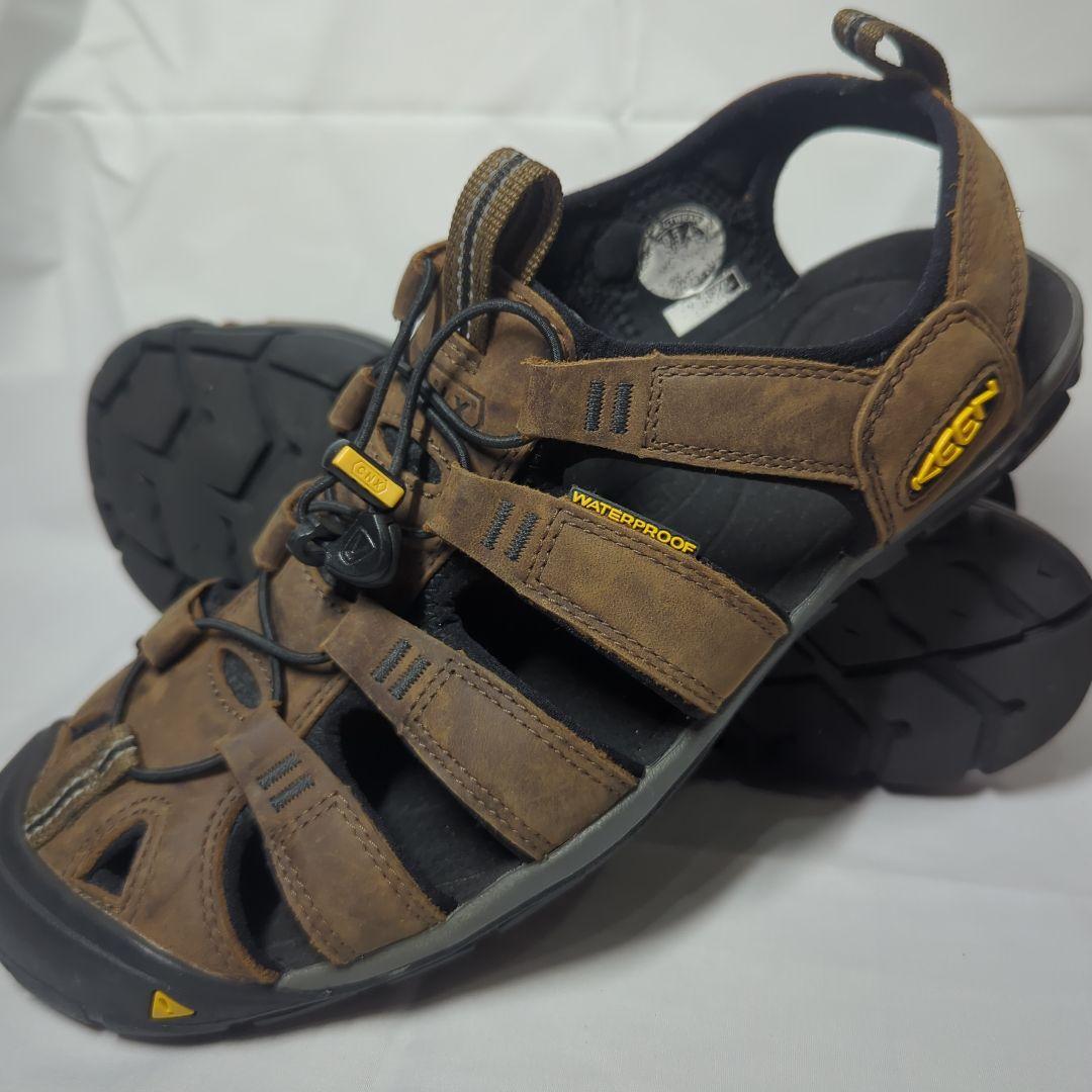モ*5様 【KEEN キーン　27.5cm 水に強いブラウンサンダル】
