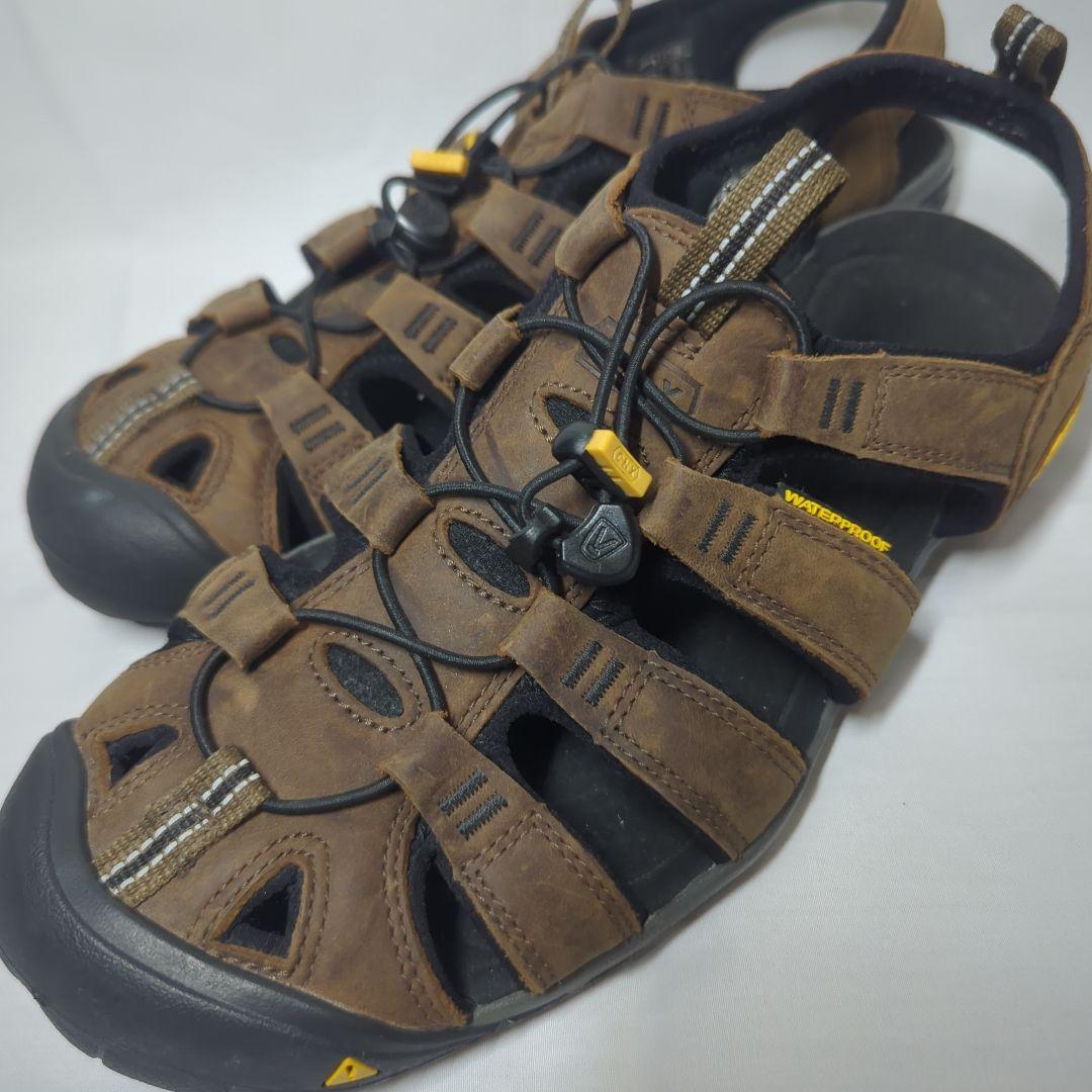 モ*5様 【KEEN キーン　27.5cm 水に強いブラウンサンダル】