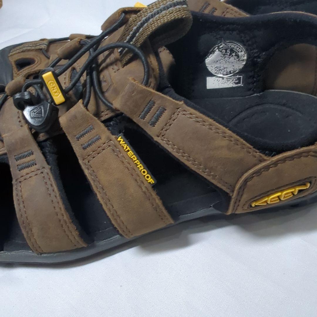 モ*5様 【KEEN キーン　27.5cm 水に強いブラウンサンダル】