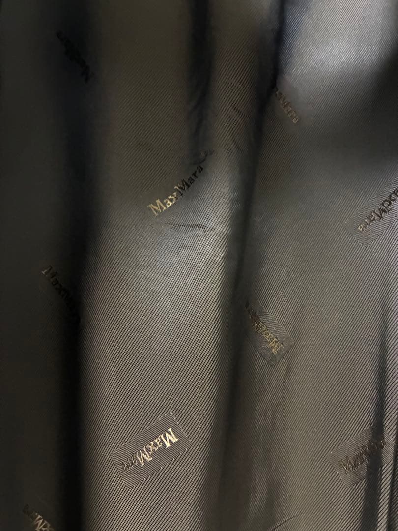 マックスマーラ コート ツィード ファー(ミンク) サイズ 38 MaxMara マックスマーラ コート ツィード ファー(ミンク) サイズ 38 MaxMara