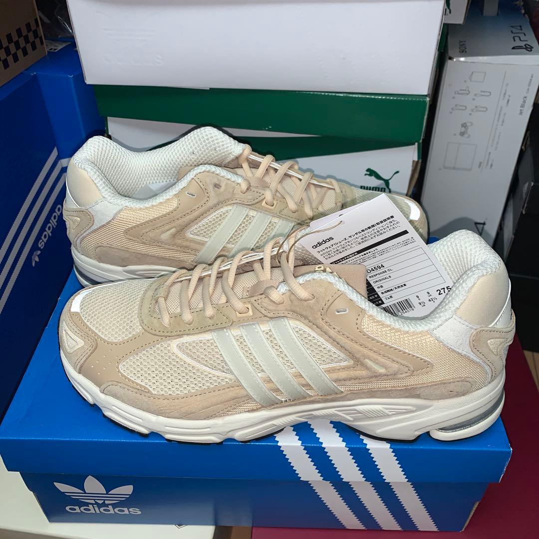 adidas RESPONSE CL ベージュ27.5cm adidas