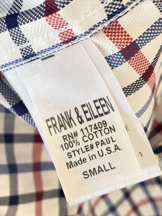 得価好評 frank & Eileen Paul チェックシャツ uAYgI-m16328871846 最安値挑戦