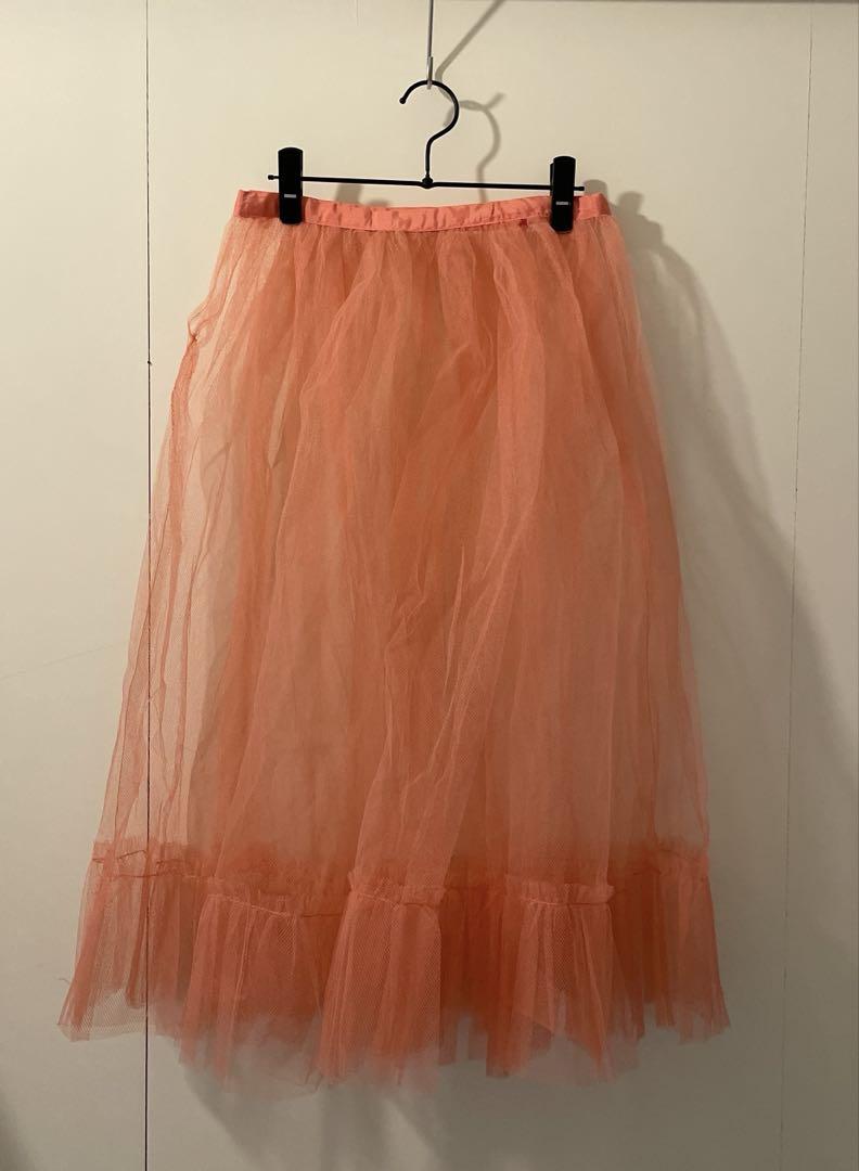 vintage チュールスカート itimi hooked jantiques