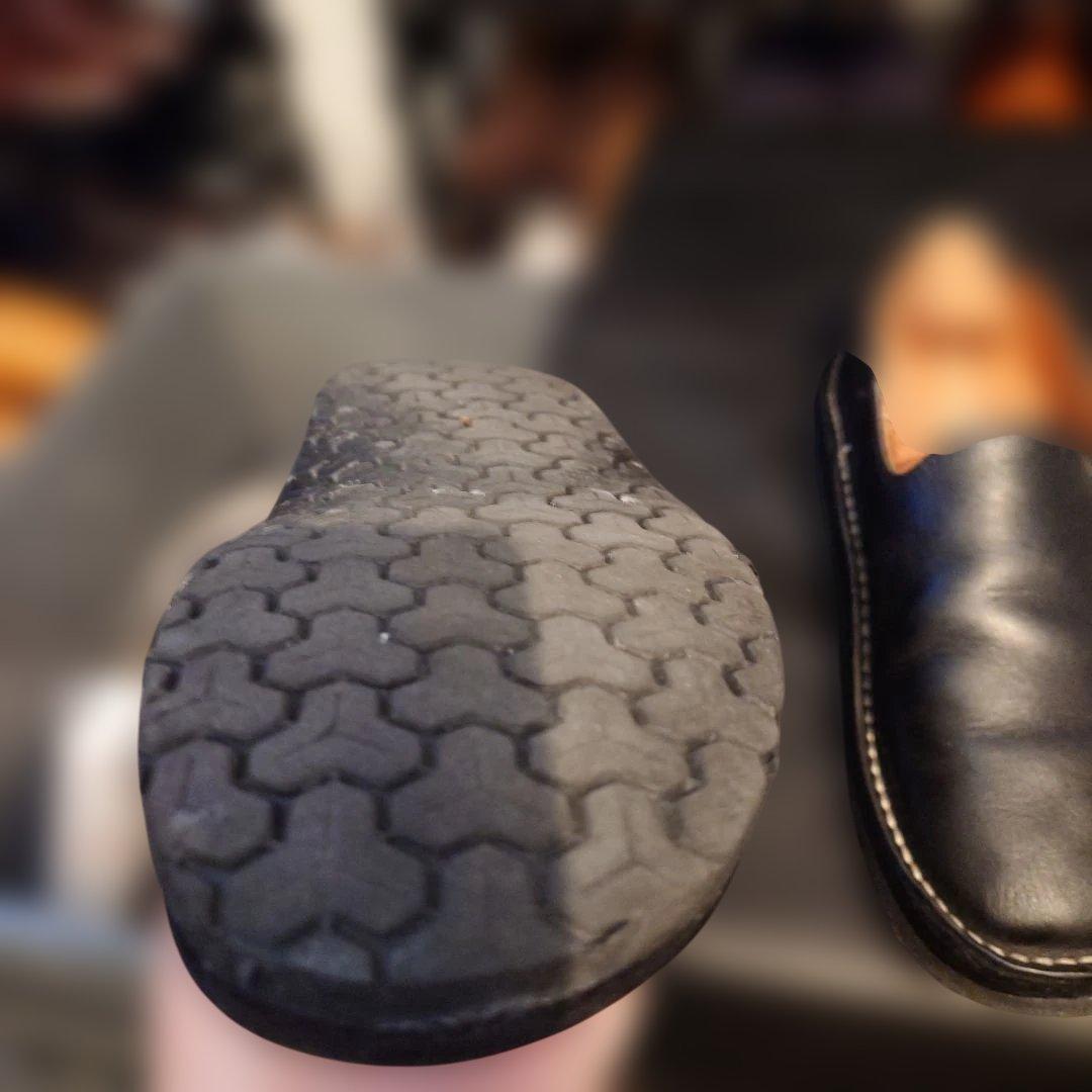 東京サンダル tokyo sandal レザースリッポン スリッパ US8 東京サンダル tokyo sandal レザースリッポン スリッパ US8