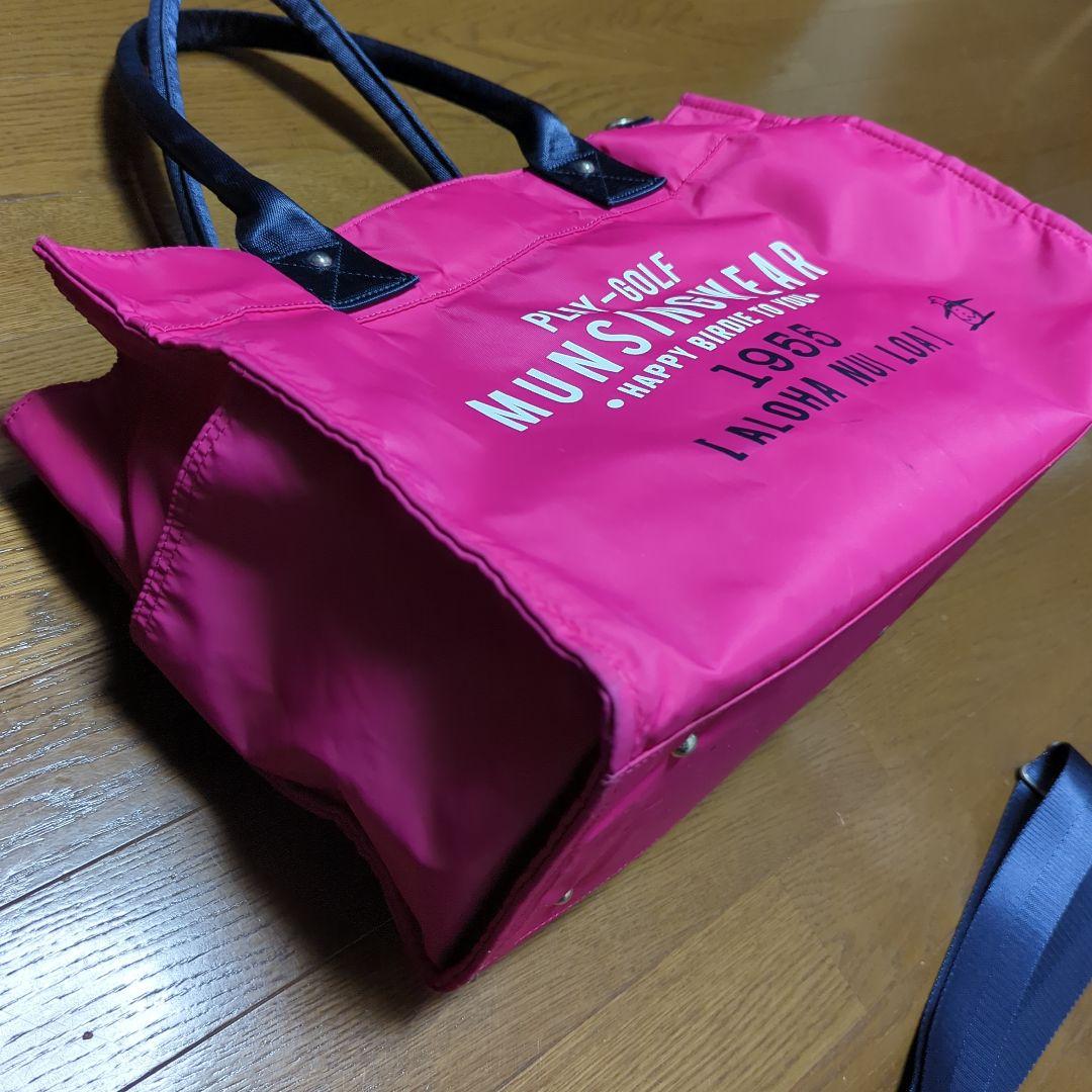 Munsingwear ゴルフバッグ ピンク