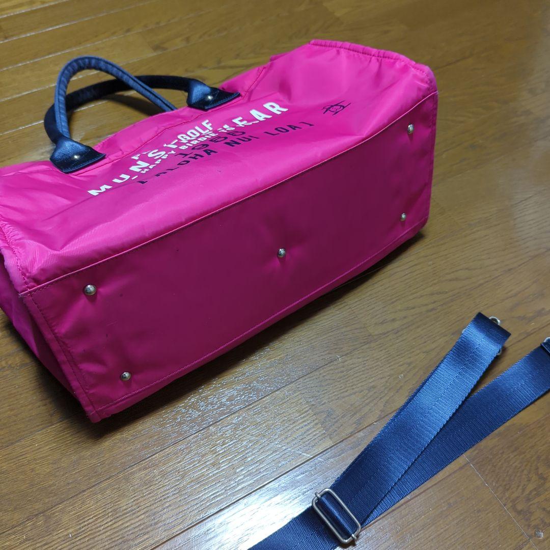 Munsingwear ゴルフバッグ ピンク