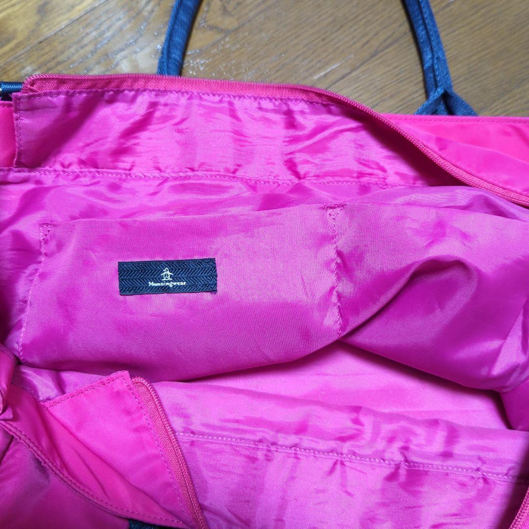 Munsingwear ゴルフバッグ ピンク