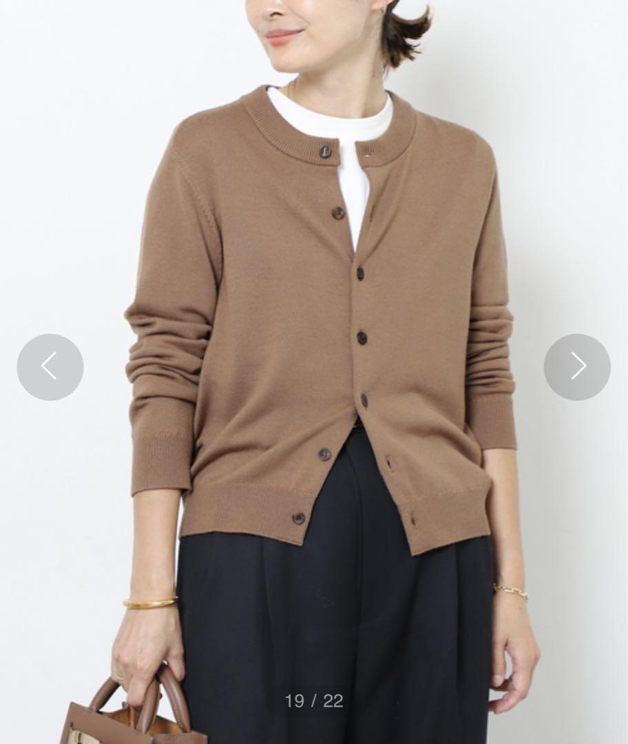 Deuxieme Classe *WISH クルーネックカーディガン