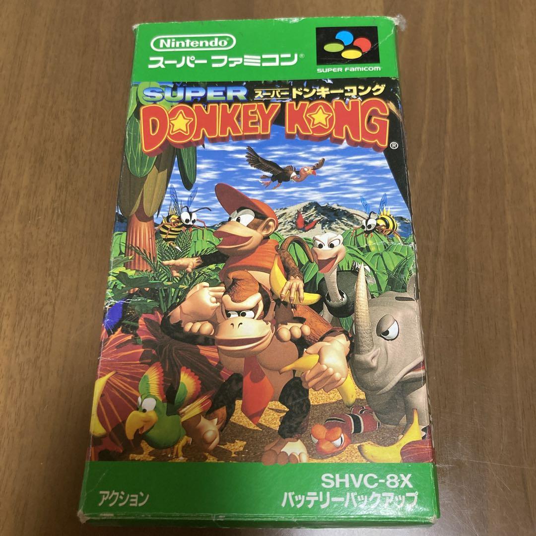 ドンキーコング スーパーファミコン ゲームソフト 任天堂 説明書