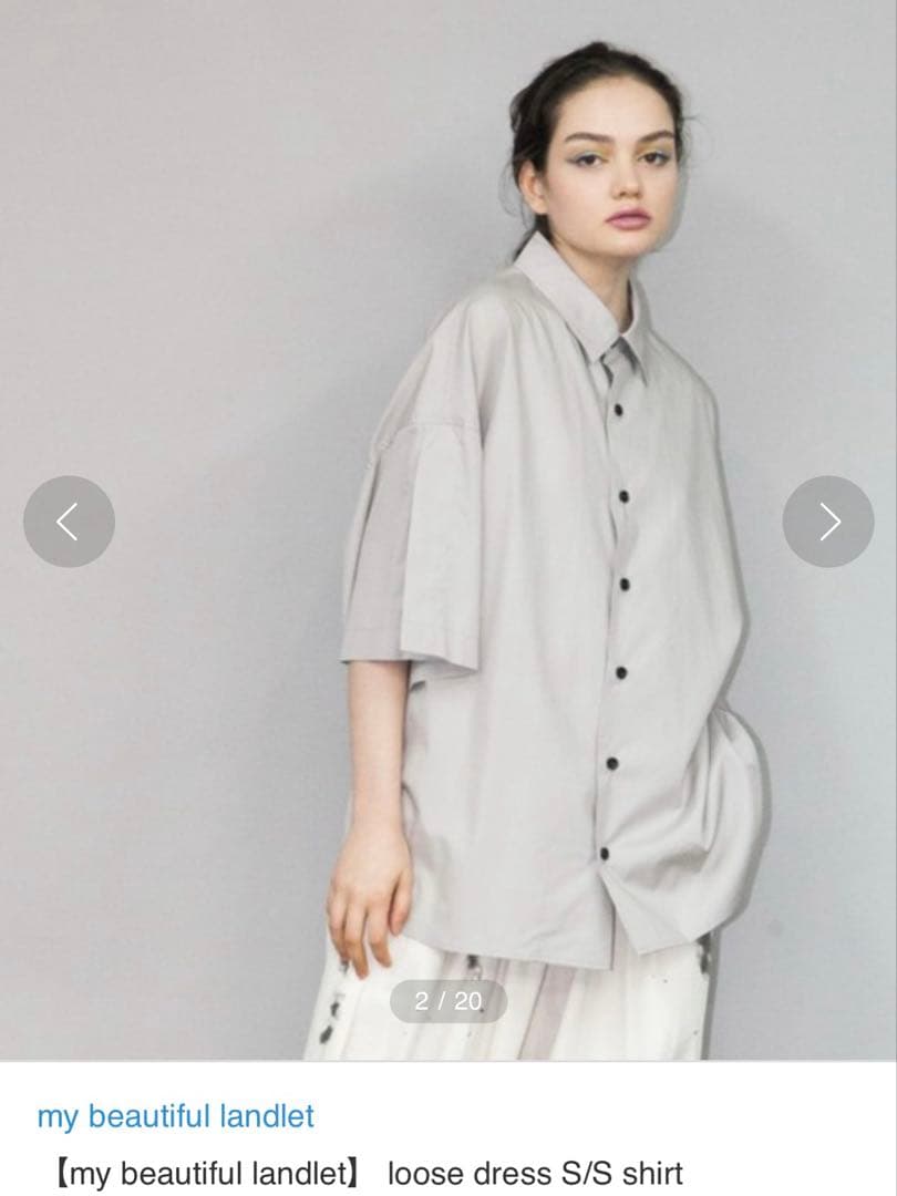 マイビューティフルランドレット シャツM my beautiful landlet