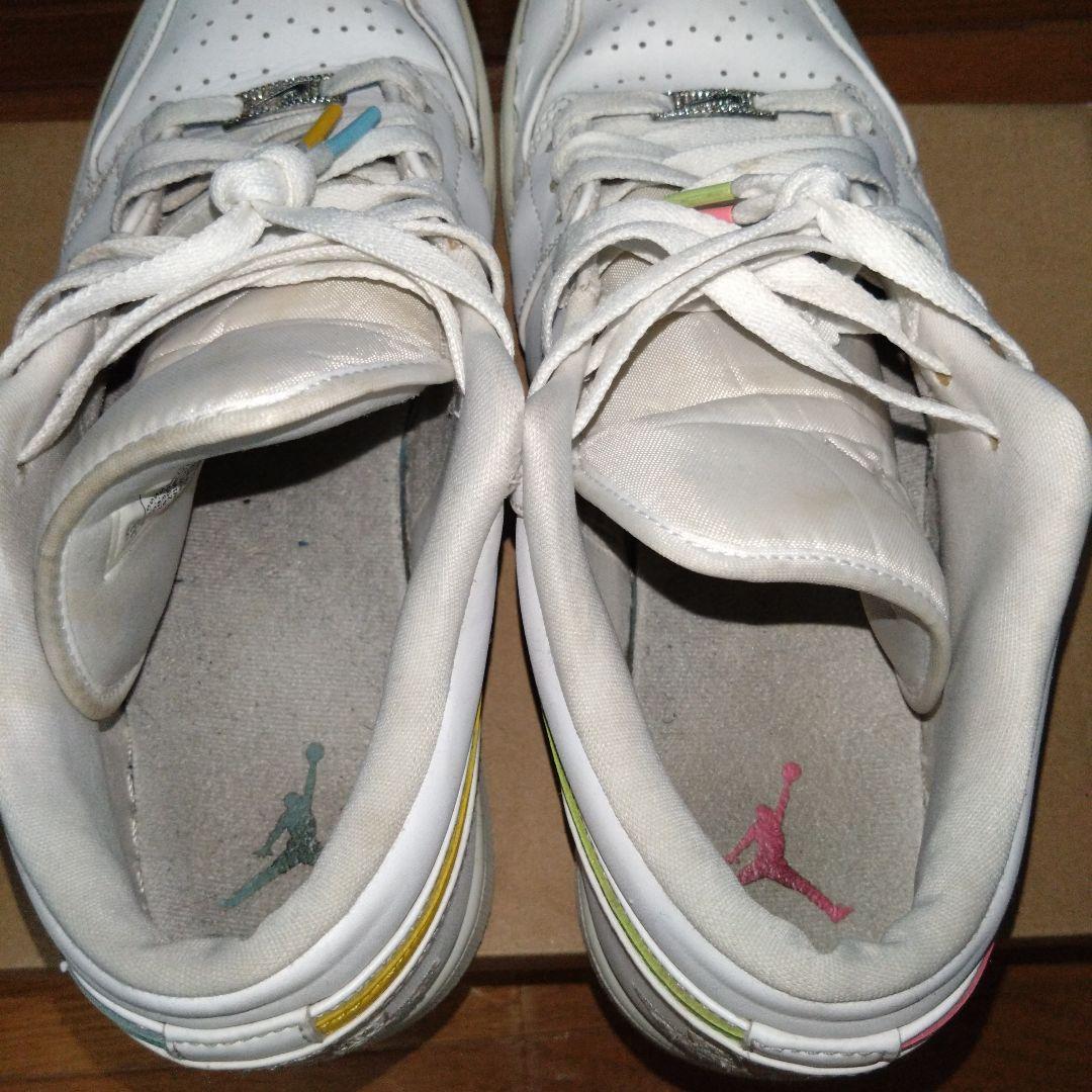 メルカリで一足のみ！ AIR JORDAN 1 LOW マルチカラー