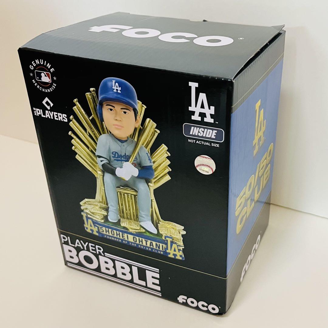 【大谷翔平/50本塁打＆50盗塁/金/玉座/ボブルヘッド】ドジャース/550個