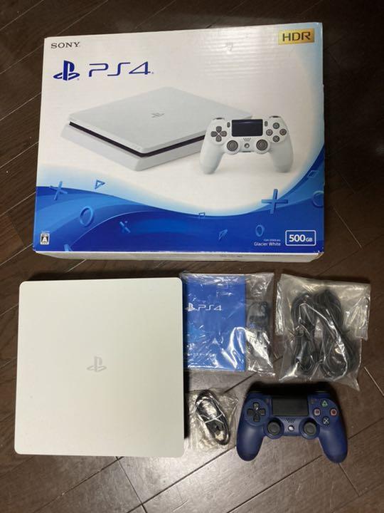 ホワイト系【驚きの価格が実現!】 プレステ4 500GB CUH-2100Aホワイト 【大注目】 本体 PS4 500GB ホワイト CUH-2100A 家庭用ゲーム本体
