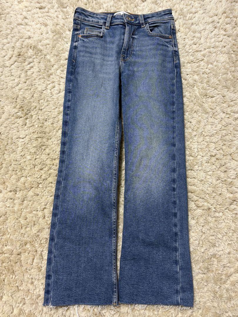 ZARA Z1975 HIGH-WAIST MINI FLARE デニムパンツ - メルカリ