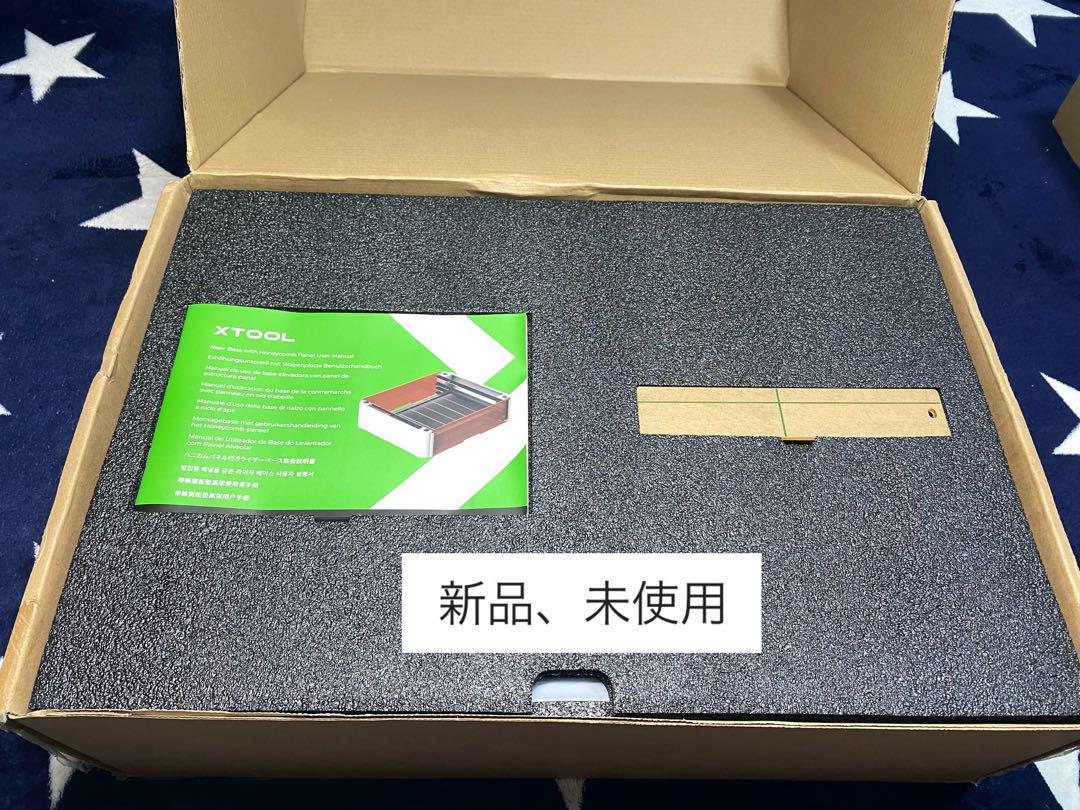 xtoolm110w本体+ハニカムパネル+エアアシスト+ロータリーアタッチメント