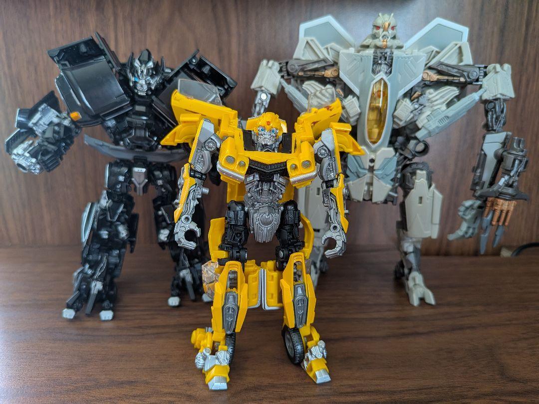 トランスフォーマー　SS ラスティバンブルビー、アイアンハイド、スタースクリーム