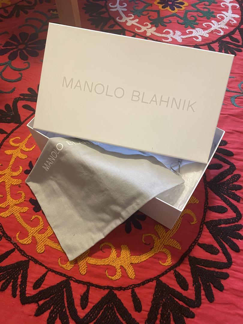 Manolo Blahnik スエードミュール 39H
