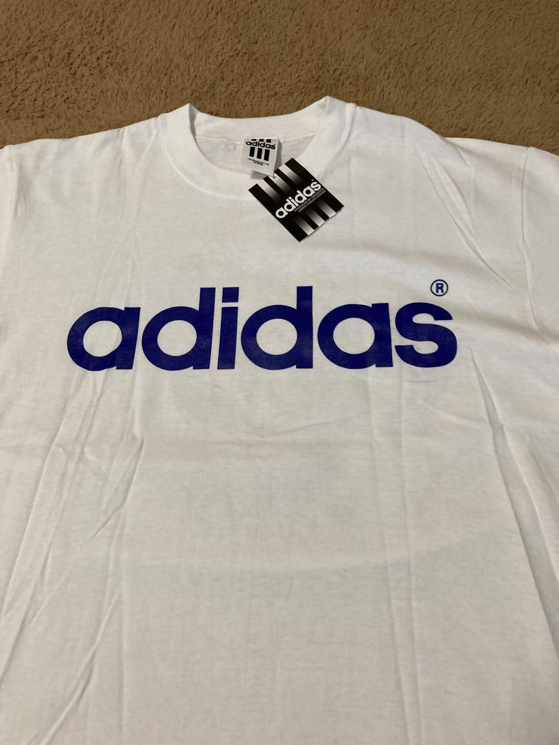 デッドストックadidasアディダスvintageティーシャツ90sヴィンテージ