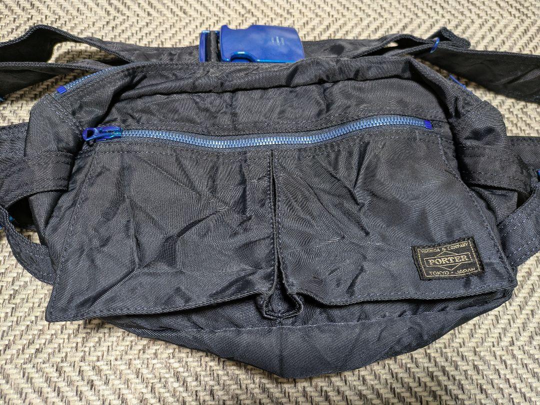 PORTER ボディーバック 近江ちぢみ
