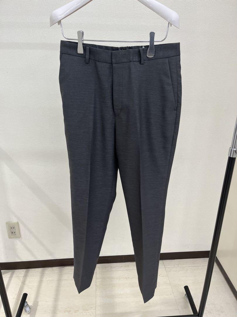新品・タグ付き】AOKI 麻調 セットアップ スーツ11号 グレー