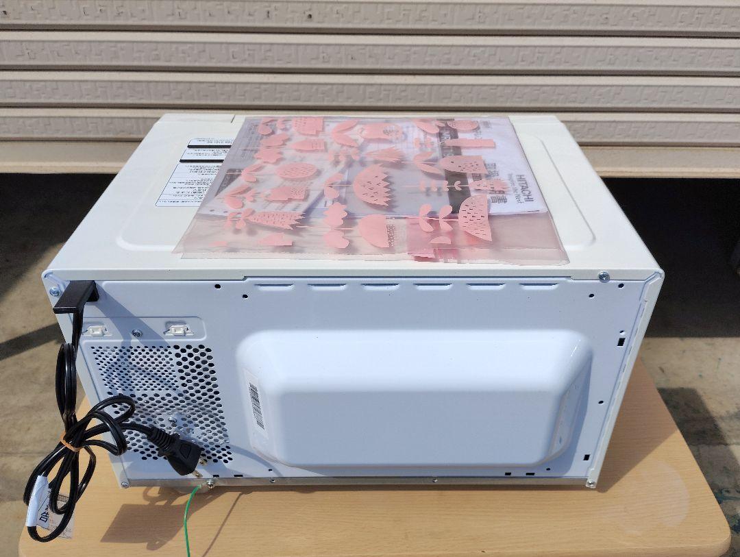 美品【日立】電子レンジ フラット HMR－FT19A 2024年製