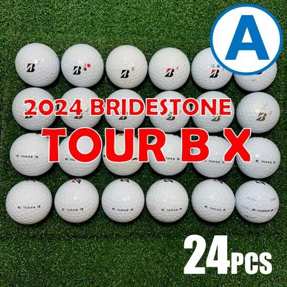 【A64】 ブリヂストンTOURBX 白 24年 ロストボール 24球