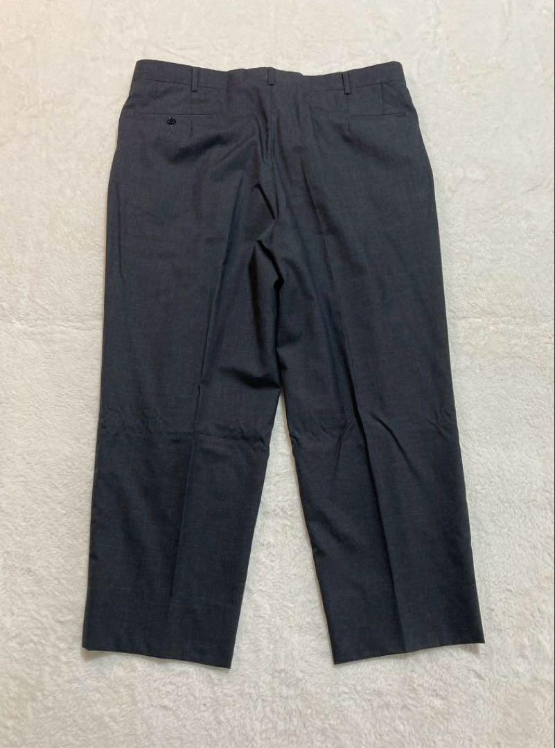大きいサイズ 5L 美品 ビジネススーツ　チャコールグレー