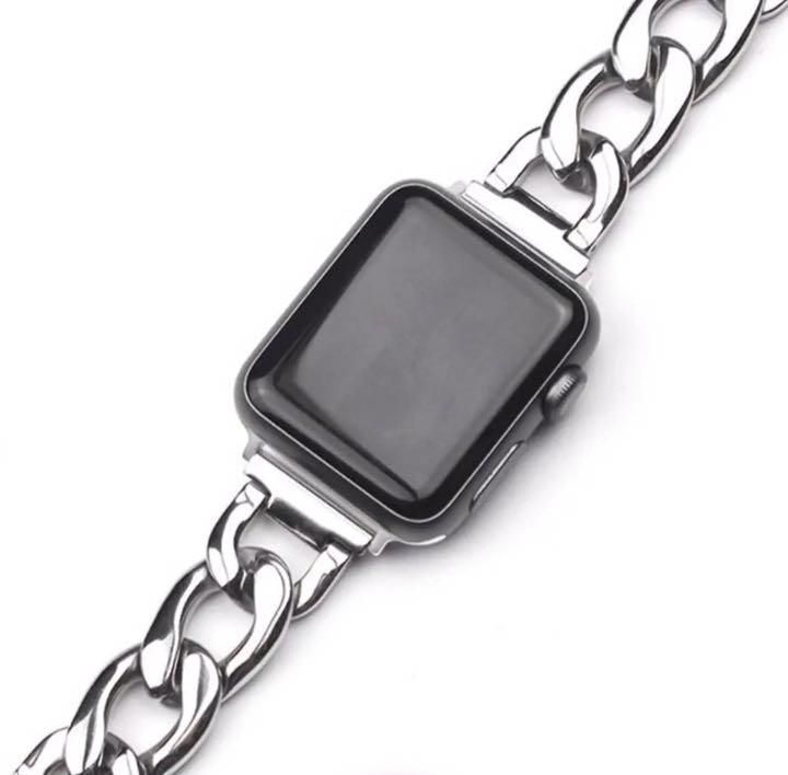 Apple Watch ベルト アップルウォッチ 42mm チェーンベルト 在庫一掃売り切りセール Apple Watch ベルト アップルウォッチ 42mm チェーンベルト 在庫一掃売り切りセール