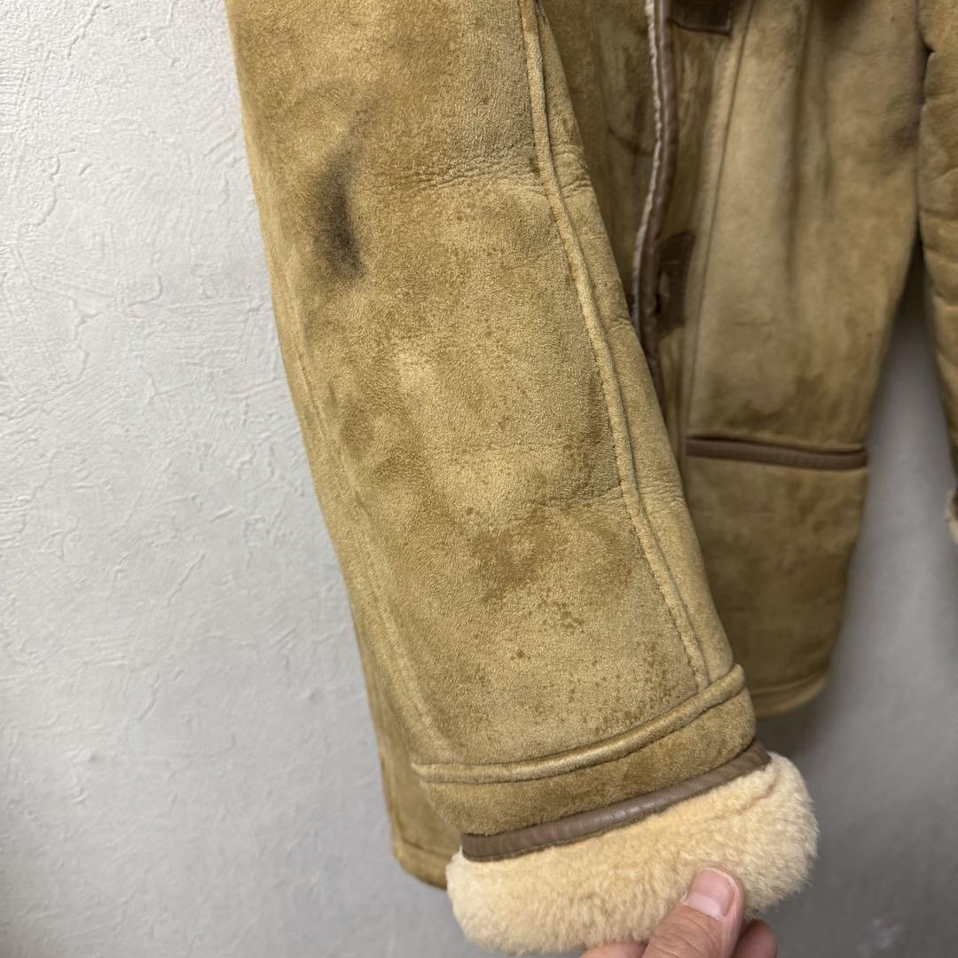 70s vintage SHEPHERD ボア コート ムートンランチコート - メルカリ