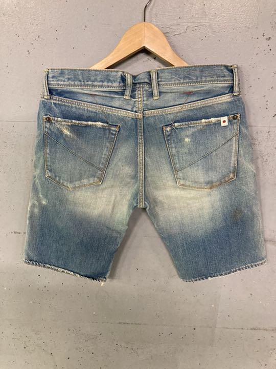 のクオリテ DeeTA デニムショートパンツ 日本製 ZutwL-m16349795141 ダメージ加工 サイズ