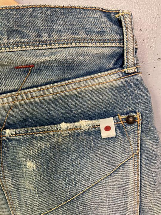 のクオリテ DeeTA デニムショートパンツ 日本製 ZutwL-m16349795141 ダメージ加工 サイズ