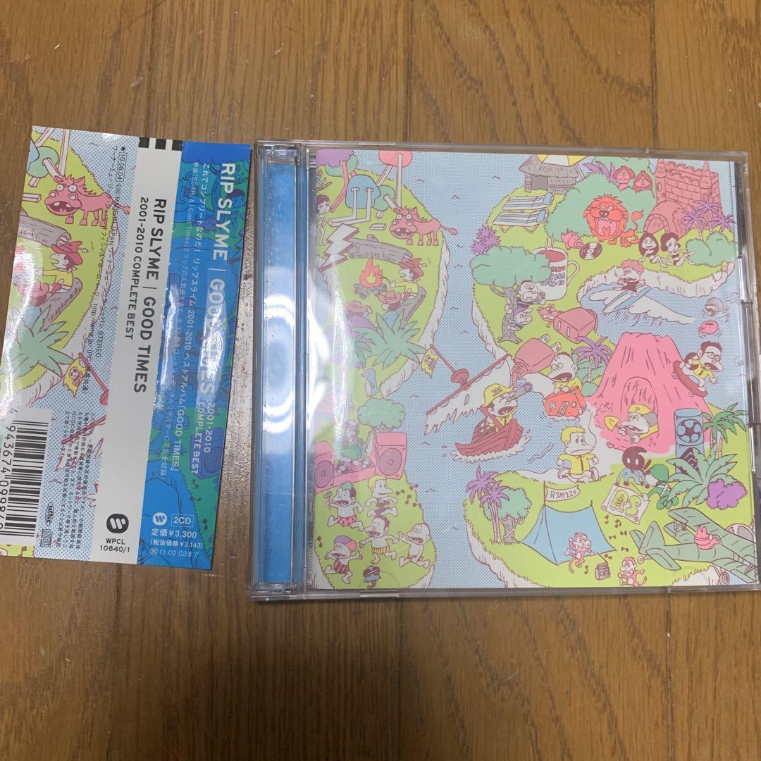 肌触りがいい 美品！RIP SLYME メルカリ - ベスト盤 CD2枚組 TIMES GOOD 邦楽