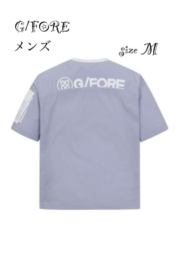 新品未使用☆新作☆G/FOREジーフォアメンズ半袖シャツsizeM