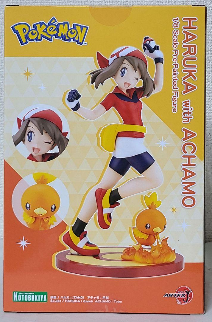 新品未開封 国内正規品 ポケモン ハルカ with アチャモ 色紙付き
