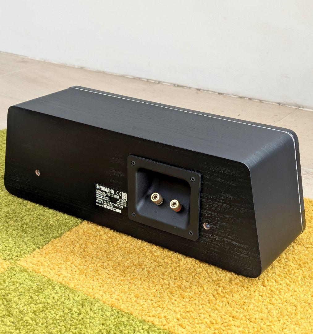 YAMAHA センタースピーカー NS-C500 センタースピーカーにYAMAHA NS-C500を導入。セリフが聞きやすく