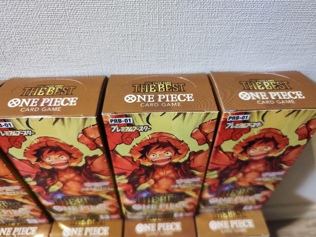 THE BEST テープ付き 12BOX ワンピースカード　ザ　ベスト