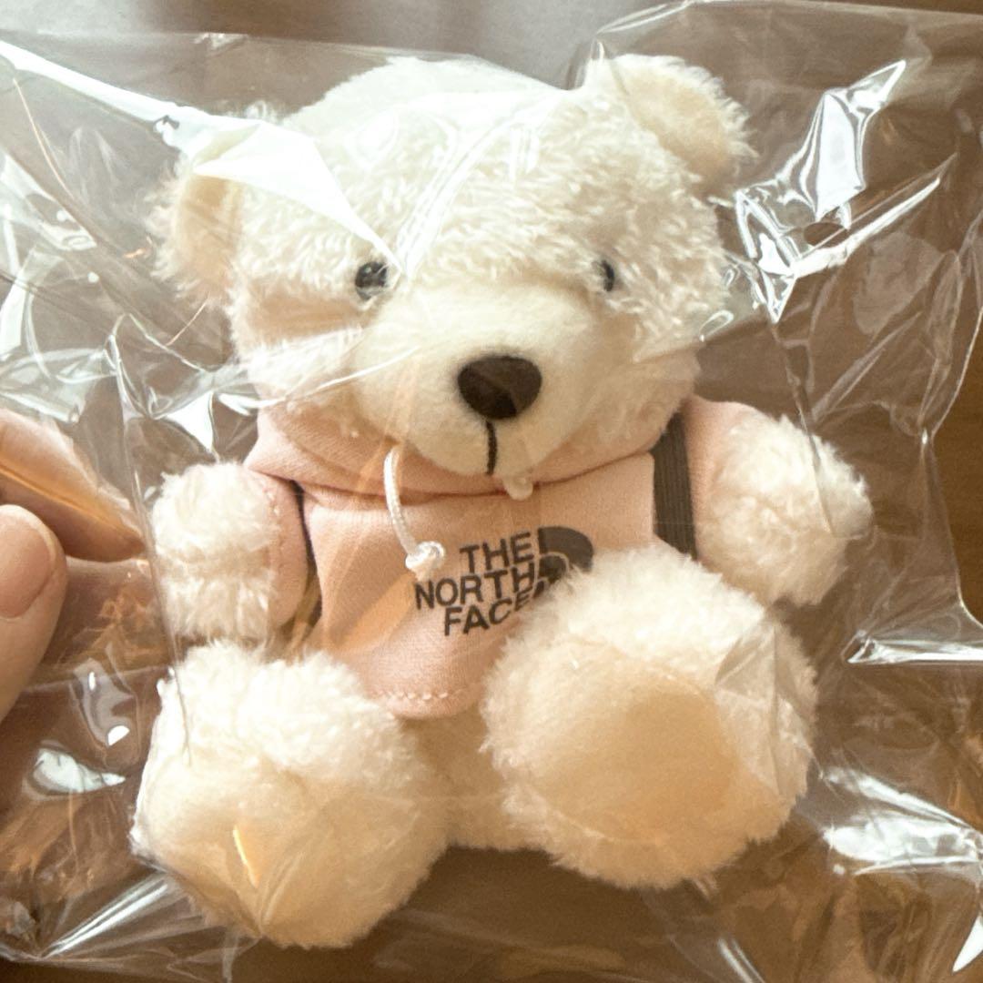 新品韓国限定ノースフェイス◻️くまベア キーリング バッグ