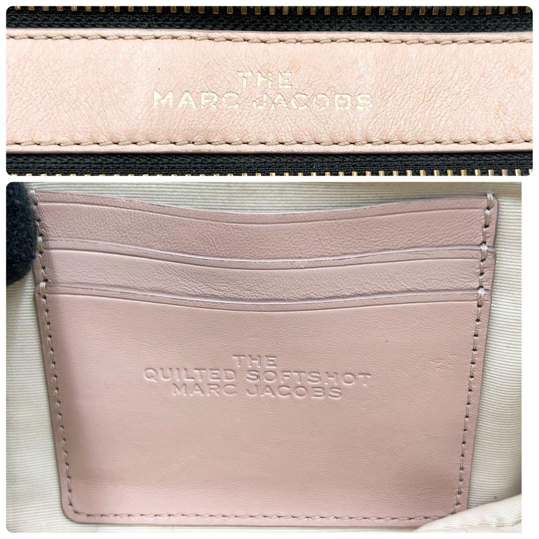 美品 マークジェイコブス レザー ショルダー ソフトショット キルティング