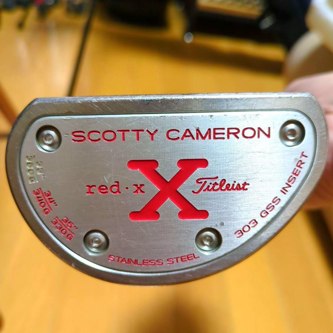 Scotty Cameron red X2 パター