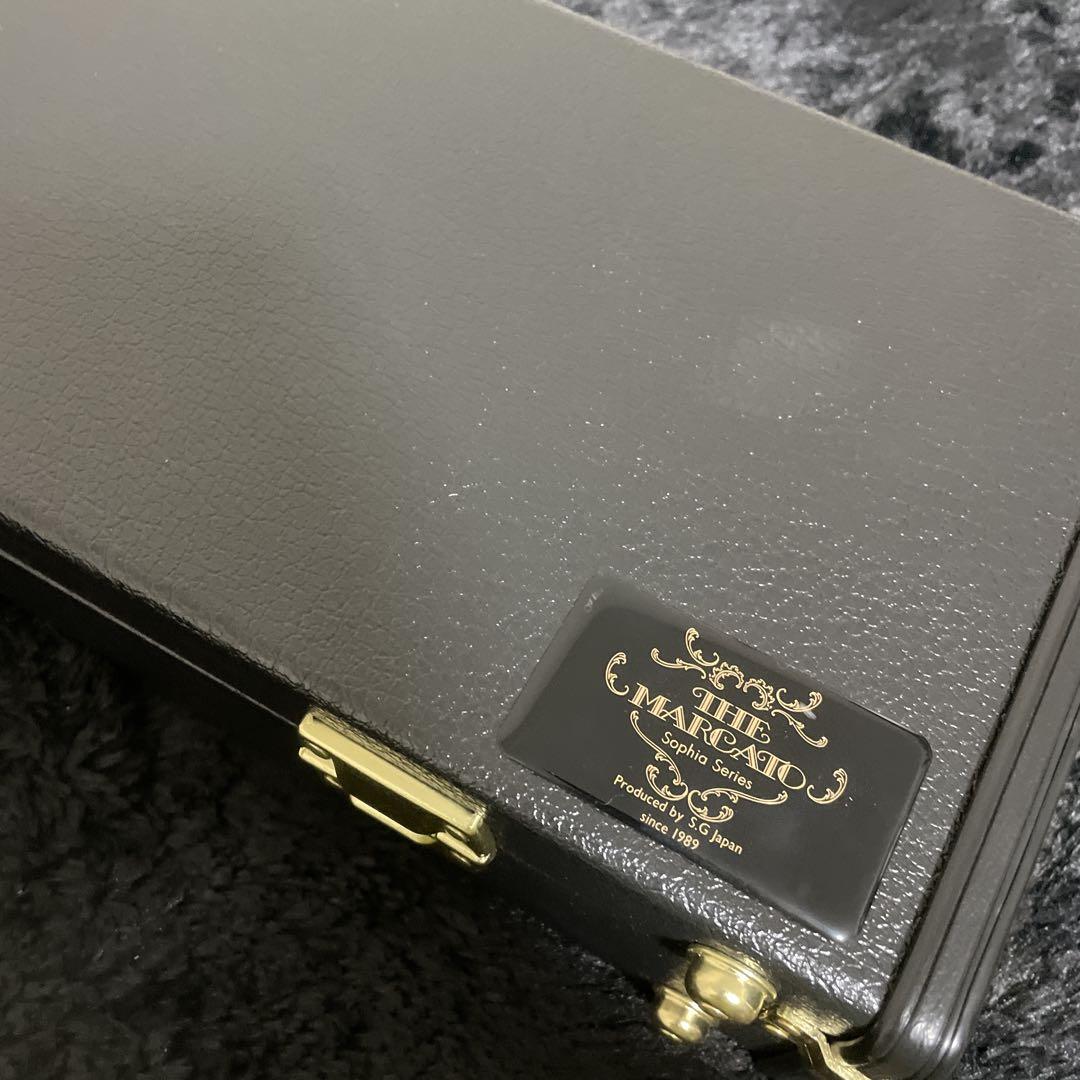 美品 The Marcato ソプラノサックス 管楽器 ハードケース付属