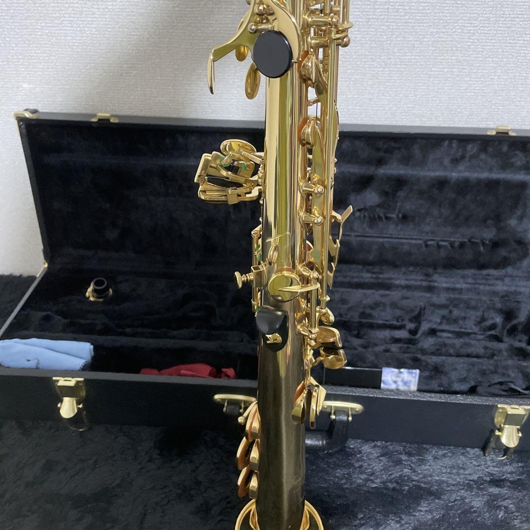 美品 The Marcato ソプラノサックス 管楽器 ハードケース付属