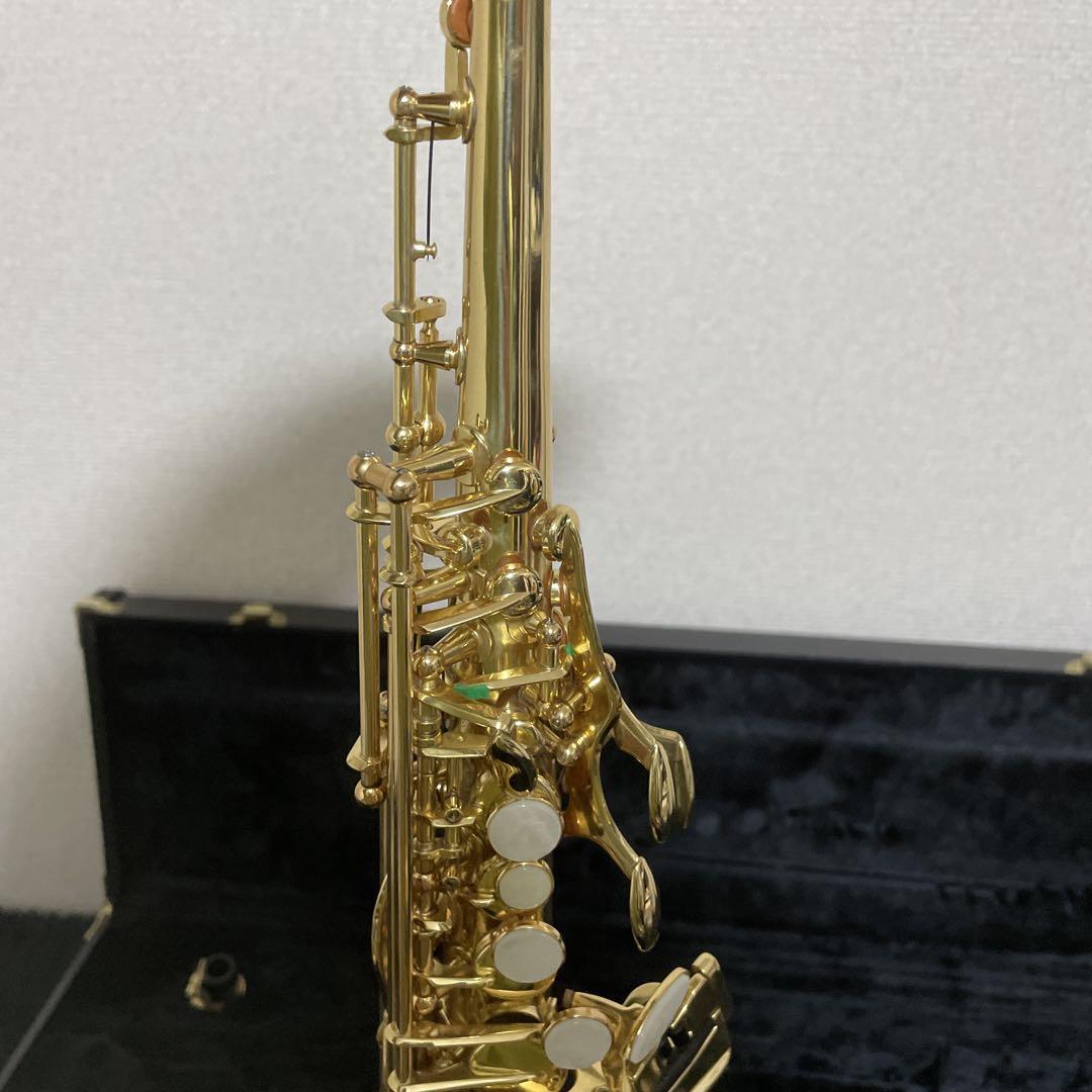 美品 The Marcato ソプラノサックス 管楽器 ハードケース付属